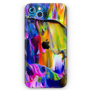 Blurred Abstract Flow V39  - Protective Skin Wrap & Decal – Compatible with iPhone SE to iPhone 17 Pro Max (All Models)