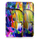 Blurred Abstract Flow V39  - Protective Skin Wrap & Decal – Compatible with iPhone SE to iPhone 17 Pro Max (All Models)
