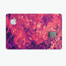 Blurred Abstract Flow V3 - Premium Protective Decal Skin-Kit for the Apple Credit Card