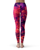 Blurred Abstract Flow V3 - All Over Print Womens Leggings / Yoga or Workout Pants