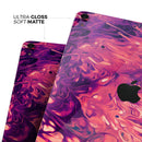 Blurred Abstract Flow V3 - Full Body Skin Decal for the Apple iPad Pro 12.9", 11", 10.5", 9.7", Air or Mini (All Models Available)