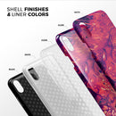 Blurred Abstract Flow V3 - iPhone X Swappable Hybrid Case
