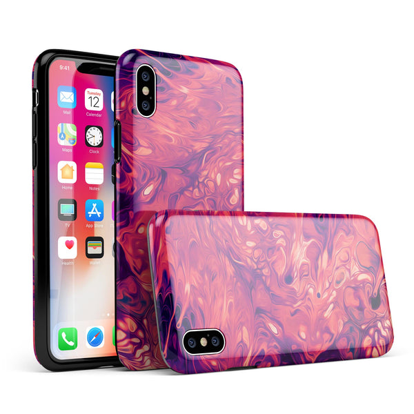 Blurred Abstract Flow V3 - iPhone X Swappable Hybrid Case