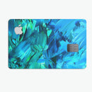Blurred Abstract Flow V40 - Premium Protective Decal Skin-Kit for the Apple Credit Card