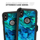 Blurred Abstract Flow V40 - Skin Kit for the iPhone OtterBox Cases