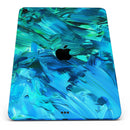 Blurred Abstract Flow V40 - Full Body Skin Decal for the Apple iPad Pro 12.9", 11", 10.5", 9.7", Air or Mini (All Models Available)