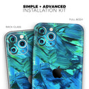 Blurred Abstract Flow V40  - Protective Skin Wrap & Decal – Compatible with iPhone SE to iPhone 17 Pro Max (All Models)