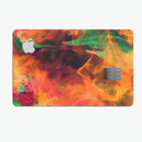 Blurred Abstract Flow V41 - Premium Protective Decal Skin-Kit for the Apple Credit Card