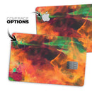 Blurred Abstract Flow V41 - Premium Protective Decal Skin-Kit for the Apple Credit Card