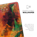 Blurred Abstract Flow V41 - Full Body Skin Decal for the Apple iPad Pro 12.9", 11", 10.5", 9.7", Air or Mini (All Models Available)