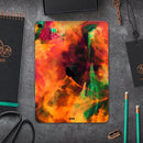 Blurred Abstract Flow V41 - Full Body Skin Decal for the Apple iPad Pro 12.9", 11", 10.5", 9.7", Air or Mini (All Models Available)