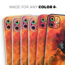 Blurred Abstract Flow V41  - Protective Skin Wrap & Decal – Compatible with iPhone SE to iPhone 17 Pro Max (All Models)