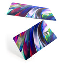 Blurred Abstract Flow V42 - Premium Protective Decal Skin-Kit for the Apple Credit Card