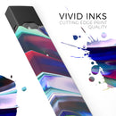 Blurred Abstract Flow V42 - Premium Decal Protective Skin-Wrap Sticker compatible with the Juul Labs vaping device