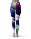 Blurred Abstract Flow V42 - All Over Print Womens Leggings / Yoga or Workout Pants
