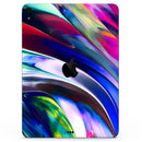 Blurred Abstract Flow V42 - Full Body Skin Decal for the Apple iPad Pro 12.9", 11", 10.5", 9.7", Air or Mini (All Models Available)
