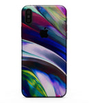 Blurred Abstract Flow V42 - iPhone XS MAX, XS/X, 8/8+, 7/7+, 5/5S/SE Skin-Kit (All iPhones Available)