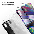 Blurred Abstract Flow V42 - iPhone X Swappable Hybrid Case
