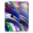Blurred Abstract Flow V42  - Protective Skin Wrap & Decal – Compatible with iPhone SE to iPhone 17 Pro Max (All Models)