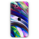 Blurred Abstract Flow V42  - Protective Skin Wrap & Decal – Compatible with iPhone SE to iPhone 17 Pro Max (All Models)