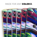 Blurred Abstract Flow V42  - Protective Skin Wrap & Decal – Compatible with iPhone SE to iPhone 17 Pro Max (All Models)