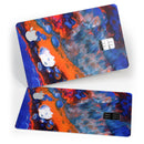 Blurred Abstract Flow V43 - Premium Protective Decal Skin-Kit for the Apple Credit Card