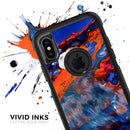 Blurred Abstract Flow V43 - Skin Kit for the iPhone OtterBox Cases