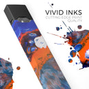 Blurred Abstract Flow V43 - Premium Decal Protective Skin-Wrap Sticker compatible with the Juul Labs vaping device