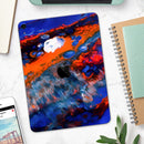 Blurred Abstract Flow V43 - Full Body Skin Decal for the Apple iPad Pro 12.9", 11", 10.5", 9.7", Air or Mini (All Models Available)