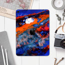 Blurred Abstract Flow V43 - Full Body Skin Decal for the Apple iPad Pro 12.9", 11", 10.5", 9.7", Air or Mini (All Models Available)