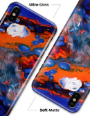 Blurred Abstract Flow V43 - iPhone X Clipit Case