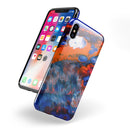 Blurred Abstract Flow V43 - iPhone X Swappable Hybrid Case
