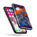 Blurred Abstract Flow V43 - iPhone X Swappable Hybrid Case