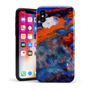 Blurred Abstract Flow V43 - iPhone X Swappable Hybrid Case