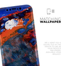 Blurred Abstract Flow V43  - Protective Skin Wrap & Decal – Compatible with iPhone SE to iPhone 17 Pro Max (All Models)
