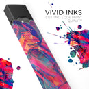 Blurred Abstract Flow V44 - Premium Decal Protective Skin-Wrap Sticker compatible with the Juul Labs vaping device