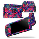 Blurred Abstract Flow V44 - Vinyl Skin Wrap for Nintendo Switch 2, OLED, Lite, Pro Controller, Wii & Classic Handhelds