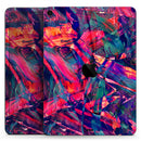Blurred Abstract Flow V44 - Full Body Skin Decal for the Apple iPad Pro 12.9", 11", 10.5", 9.7", Air or Mini (All Models Available)