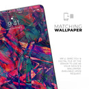 Blurred Abstract Flow V44 - Full Body Skin Decal for the Apple iPad Pro 12.9", 11", 10.5", 9.7", Air or Mini (All Models Available)
