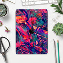 Blurred Abstract Flow V44 - Full Body Skin Decal for the Apple iPad Pro 12.9", 11", 10.5", 9.7", Air or Mini (All Models Available)