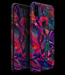 Blurred Abstract Flow V44 - iPhone XS MAX, XS/X, 8/8+, 7/7+, 5/5S/SE Skin-Kit (All iPhones Available)