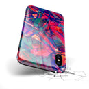 Blurred Abstract Flow V44 - iPhone X Swappable Hybrid Case