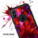 Blurred Abstract Flow V45 - Skin Kit for the iPhone OtterBox Cases