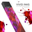 Blurred Abstract Flow V45 - Premium Decal Protective Skin-Wrap Sticker compatible with the Juul Labs vaping device