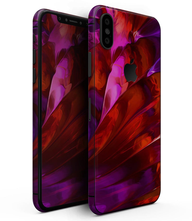 Blurred Abstract Flow V45 - iPhone XS MAX, XS/X, 8/8+, 7/7+, 5/5S/SE Skin-Kit (All iPhones Available)