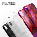 Blurred Abstract Flow V45 - iPhone X Swappable Hybrid Case