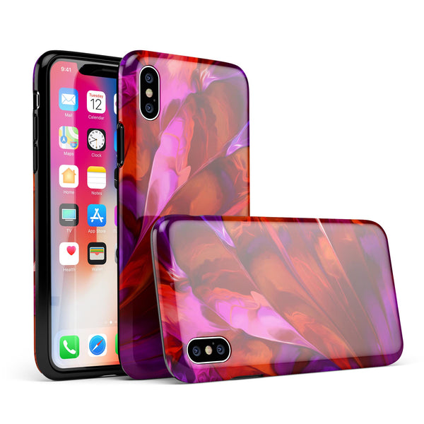 Blurred Abstract Flow V45 - iPhone X Swappable Hybrid Case