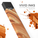 Blurred Abstract Flow V46 - Premium Decal Protective Skin-Wrap Sticker compatible with the Juul Labs vaping device