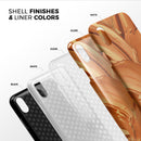 Blurred Abstract Flow V46 - iPhone X Swappable Hybrid Case