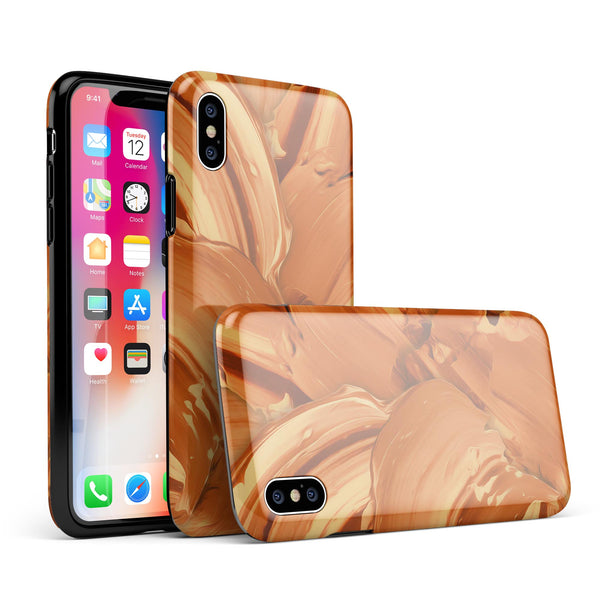 Blurred Abstract Flow V46 - iPhone X Swappable Hybrid Case